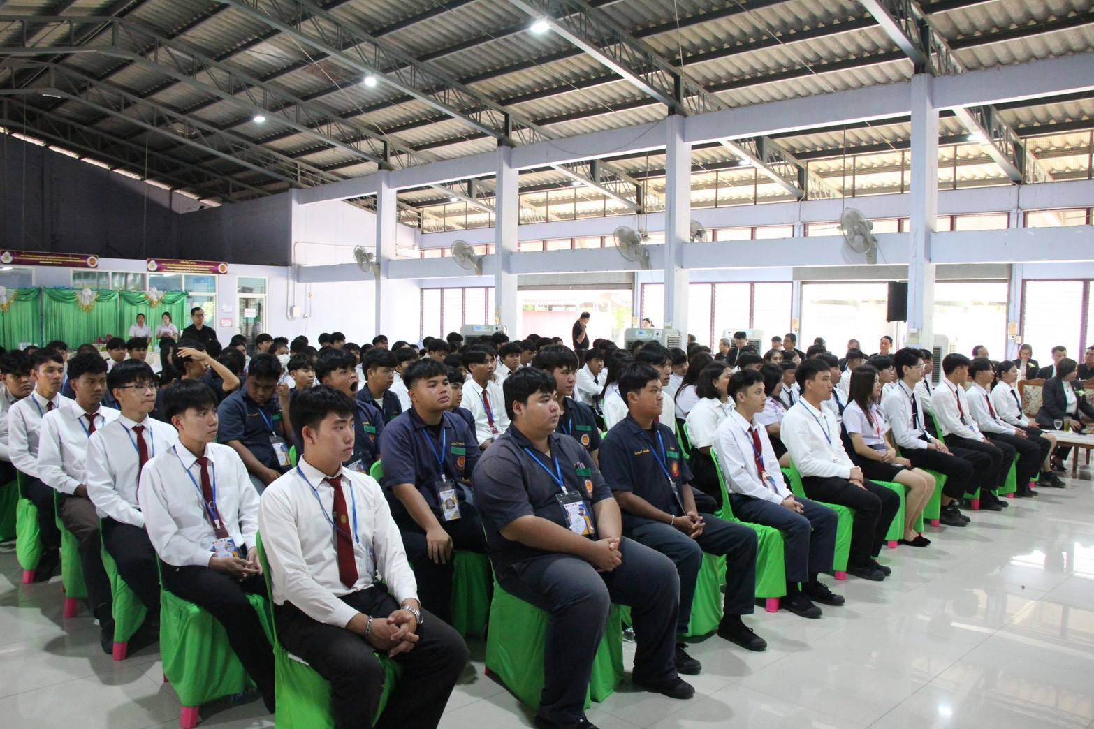 title - ผู้ตรวจราชการ ส.ป.ก. ร่วมพิธีเปิดโครงการเสริมสร้างพัฒนาสมรรถนะผู้เรียน สาขาวิชาเทคนิควิศวกรรมสำรวจ (Survey Camp) ภายใต้ MOU 5 หน่วยงาน